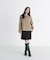 ＜WEB限定カラー：モカ＞＜ちょうど、いい服＞“いつもの”が見違えるハーフコート　26FW