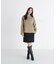 ＜WEB限定カラー：モカ＞＜ちょうど、いい服＞“いつもの”が見違えるハーフコート　26FW