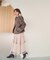 ＜WEB限定カラー：モカ＞＜ちょうど、いい服＞“いつもの”が見違えるハーフコート　26FW
