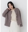 ＜WEB限定カラー：モカ＞＜ちょうど、いい服＞“いつもの”が見違えるハーフコート　26FW