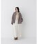 ＜WEB限定カラー：モカ＞＜ちょうど、いい服＞“いつもの”が見違えるハーフコート　26FW