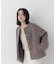 ＜WEB限定カラー：モカ＞＜ちょうど、いい服＞“いつもの”が見違えるハーフコート　26FW