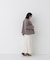 ＜WEB限定カラー：モカ＞＜ちょうど、いい服＞“いつもの”が見違えるハーフコート　26FW