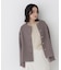 ＜WEB限定カラー：モカ＞＜ちょうど、いい服＞“いつもの”が見違えるハーフコート　26FW