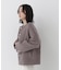 ＜WEB限定カラー：モカ＞＜ちょうど、いい服＞“いつもの”が見違えるハーフコート　26FW