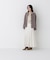 ＜WEB限定カラー：モカ＞＜ちょうど、いい服＞“いつもの”が見違えるハーフコート　26FW