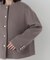 ＜WEB限定カラー：モカ＞＜ちょうど、いい服＞“いつもの”が見違えるハーフコート　26FW