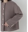 ＜WEB限定カラー：モカ＞＜ちょうど、いい服＞“いつもの”が見違えるハーフコート　26FW
