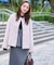 ＜WEB限定カラー：モカ＞＜ちょうど、いい服＞“いつもの”が見違えるハーフコート　26FW