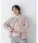 ＜WEB限定カラー：モカ＞＜ちょうど、いい服＞“いつもの”が見違えるハーフコート　26FW