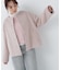 ＜WEB限定カラー：モカ＞＜ちょうど、いい服＞“いつもの”が見違えるハーフコート　26FW