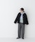 ＜WEB限定カラー：モカ＞＜ちょうど、いい服＞“いつもの”が見違えるハーフコート　26FW