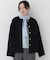 ＜WEB限定カラー：モカ＞＜ちょうど、いい服＞“いつもの”が見違えるハーフコート　26FW