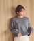 ＜ちょうど、いい服＞毎日着惚れるクロップドニット　26FW