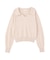 ＜WEB限定カラー：ライトグリーン＞＜ちょうど、いい服＞品よく、ゆるく。スキッパーニット　26FW