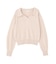 ＜WEB限定カラー：ライトグリーン＞＜ちょうど、いい服＞品よく、ゆるく。スキッパーニット　26FW