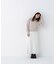 ＜WEB限定カラー：ライトグリーン＞＜ちょうど、いい服＞品よく、ゆるく。スキッパーニット　26FW