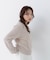 ＜WEB限定カラー：ライトグリーン＞＜ちょうど、いい服＞品よく、ゆるく。スキッパーニット　26FW
