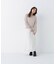 ＜WEB限定カラー：ライトグリーン＞＜ちょうど、いい服＞品よく、ゆるく。スキッパーニット　26FW