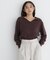 ＜WEB限定カラー：ライトグリーン＞＜ちょうど、いい服＞品よく、ゆるく。スキッパーニット　26FW