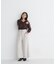 ＜WEB限定カラー：ライトグリーン＞＜ちょうど、いい服＞品よく、ゆるく。スキッパーニット　26FW