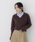 ＜WEB限定カラー：ライトグリーン＞＜ちょうど、いい服＞品よく、ゆるく。スキッパーニット　26FW