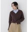 ＜WEB限定カラー：ライトグリーン＞＜ちょうど、いい服＞品よく、ゆるく。スキッパーニット　26FW
