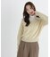 ＜WEB限定カラー：ライトグリーン＞＜ちょうど、いい服＞品よく、ゆるく。スキッパーニット　26FW