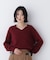 ＜WEB限定カラー：ライトグリーン＞＜ちょうど、いい服＞品よく、ゆるく。スキッパーニット　26FW