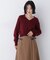 ＜WEB限定カラー：ライトグリーン＞＜ちょうど、いい服＞品よく、ゆるく。スキッパーニット　26FW