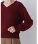 ＜WEB限定カラー：ライトグリーン＞＜ちょうど、いい服＞品よく、ゆるく。スキッパーニット　26FW