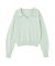 ＜WEB限定カラー：ライトグリーン＞＜ちょうど、いい服＞品よく、ゆるく。スキッパーニット　26FW