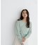 ＜WEB限定カラー：ライトグリーン＞＜ちょうど、いい服＞品よく、ゆるく。スキッパーニット　26FW