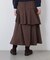 〈N.〉チェックティアードスカート