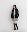 ＜EC限定カラー：イエロー＞カシミヤブレンドハーフコート 26AW