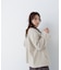 ＜EC限定カラー：イエロー＞カシミヤブレンドハーフコート 26AW