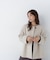 ＜EC限定カラー：イエロー＞カシミヤブレンドハーフコート 26AW