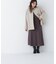 ＜EC限定カラー：イエロー＞カシミヤブレンドハーフコート 26AW