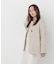 ＜EC限定カラー：イエロー＞カシミヤブレンドハーフコート 26AW