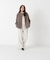 ＜EC限定カラー：イエロー＞カシミヤブレンドハーフコート 26AW