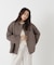 ＜EC限定カラー：イエロー＞カシミヤブレンドハーフコート 26AW