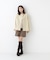 ＜EC限定カラー：イエロー＞カシミヤブレンドハーフコート 26AW