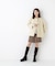 ＜EC限定カラー：イエロー＞カシミヤブレンドハーフコート 26AW