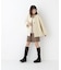＜EC限定カラー：イエロー＞カシミヤブレンドハーフコート 26AW