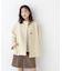 ＜EC限定カラー：イエロー＞カシミヤブレンドハーフコート 26AW