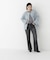 ＜EC限定カラー：イエロー＞カシミヤブレンドハーフコート 26AW
