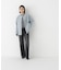 ＜EC限定カラー：イエロー＞カシミヤブレンドハーフコート 26AW