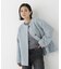 ＜EC限定カラー：イエロー＞カシミヤブレンドハーフコート 26AW