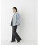 ＜EC限定カラー：イエロー＞カシミヤブレンドハーフコート 26AW