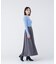 〈NAVY NAVY〉レース襟取り外し2WAYリブニット